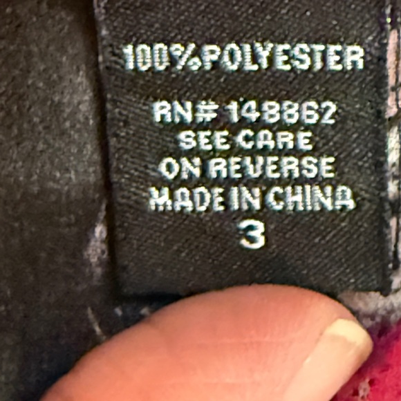 Torrid Black and Pink Floral Tie Notch Collar Sheer Blouse SKU051 - Picture 8 of 9